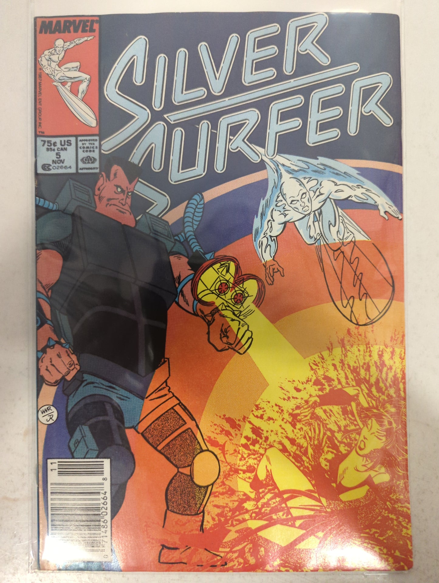 Sliver Surfer #5 Newsstand