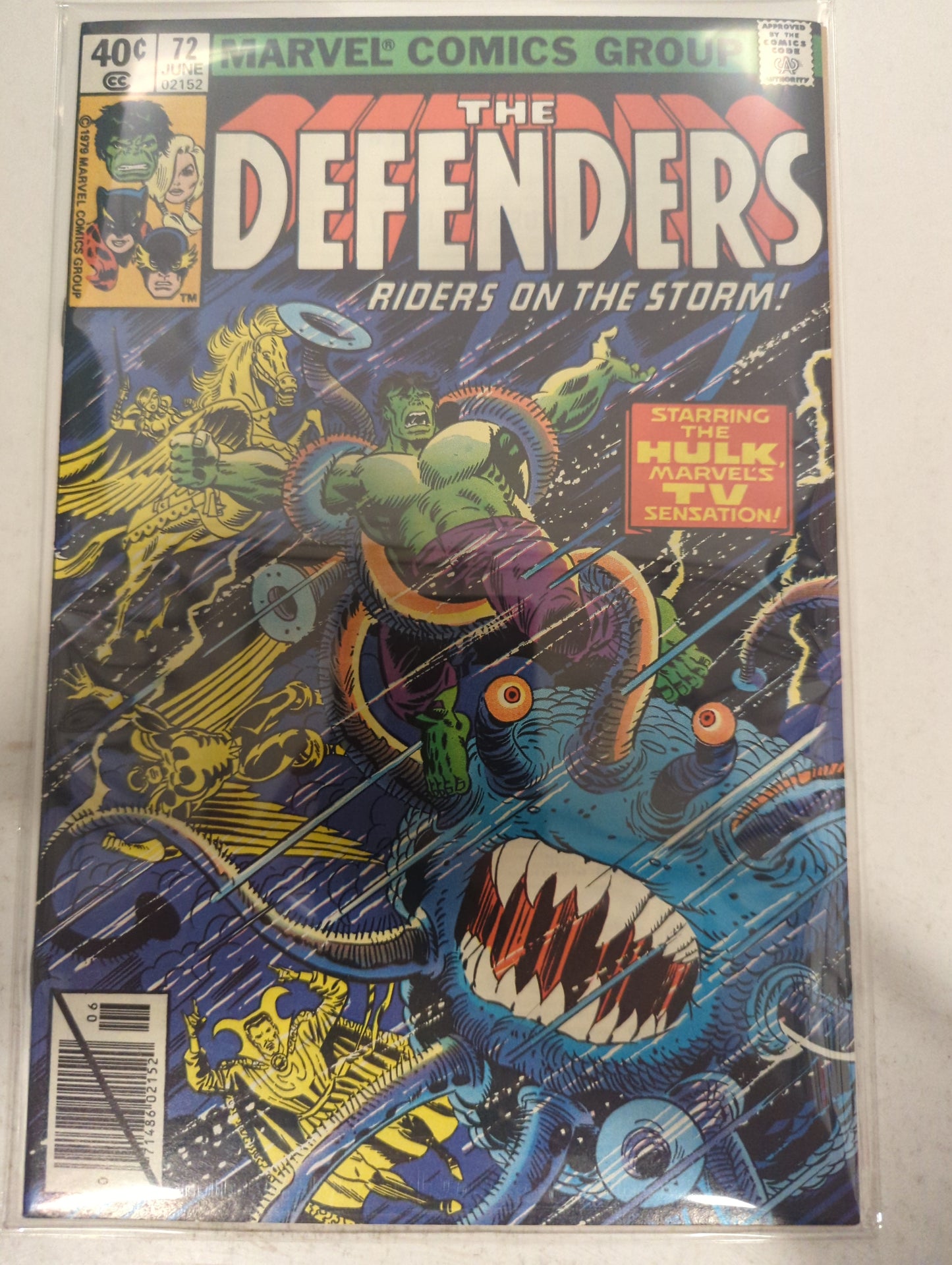 The Defenders #72 Newsstand