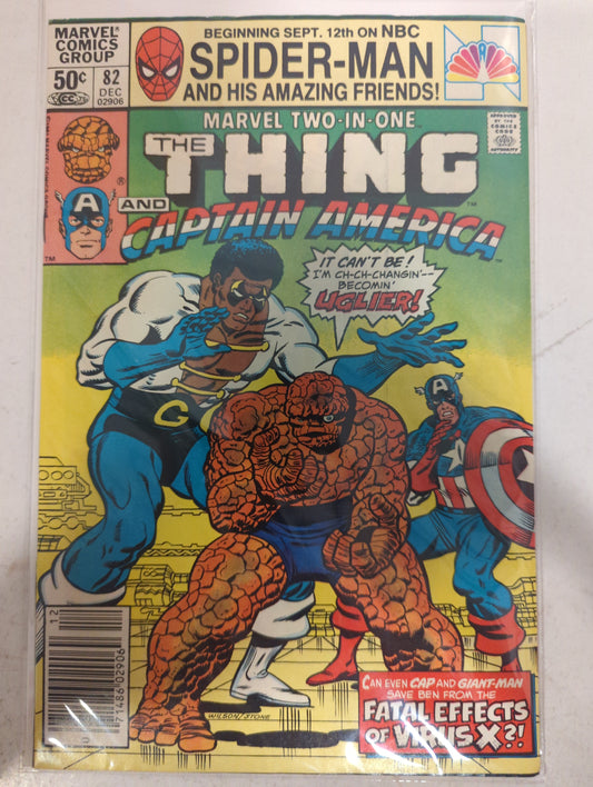 Marvel Two-In-One #82 Newsstand