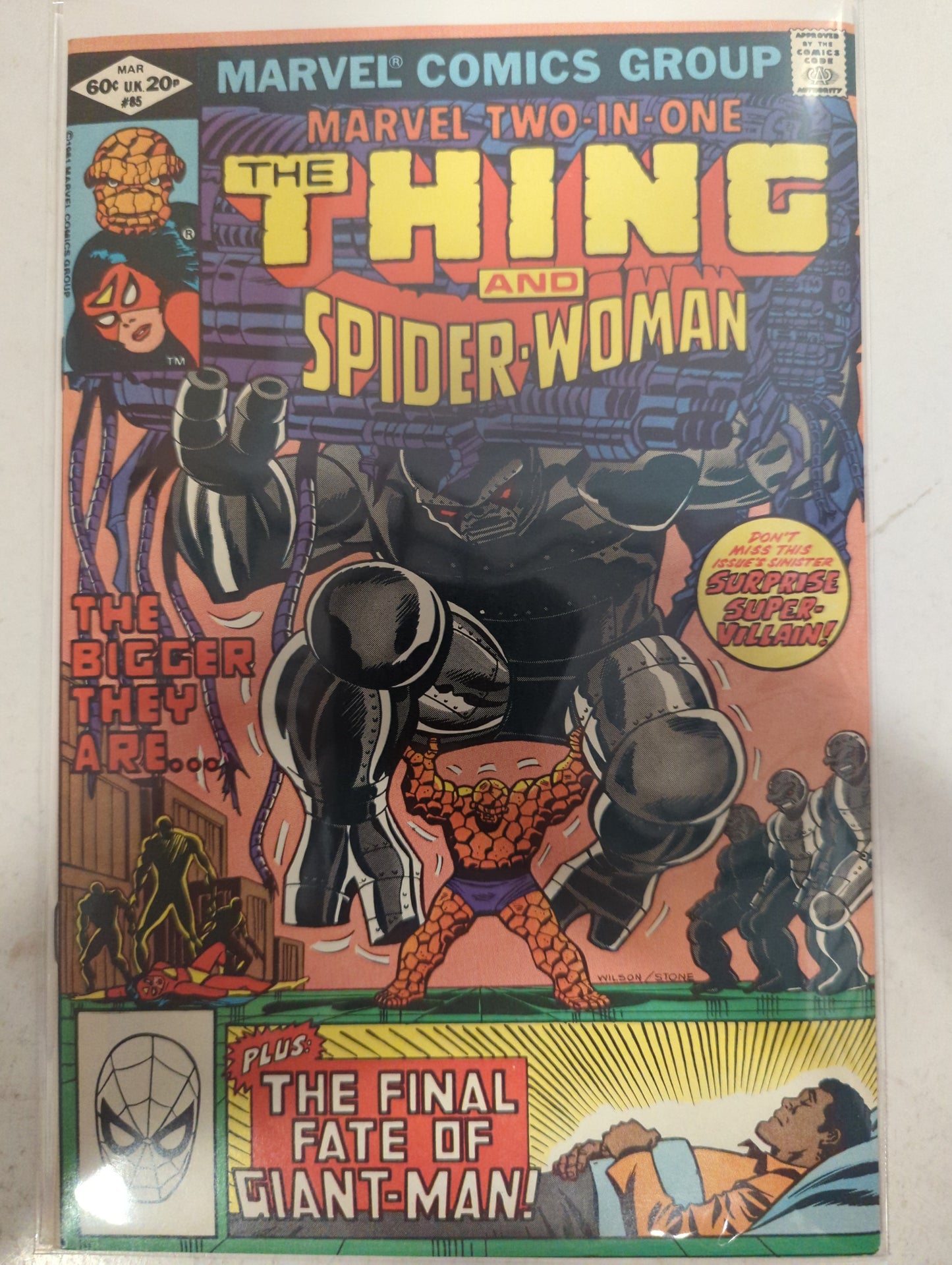 Marvel Two-In-One #85