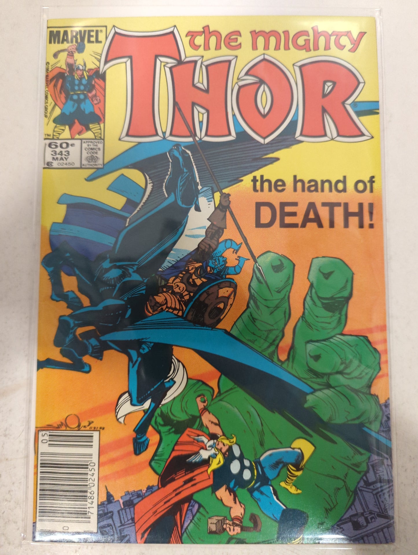 Thor #343 Newsstand